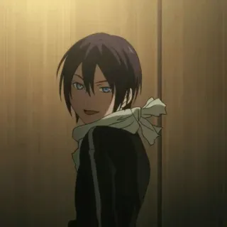 💎 37b17b0b Yato Noragami Anime, Noragami, Yato, God, Manga, Animatie telegram sticker