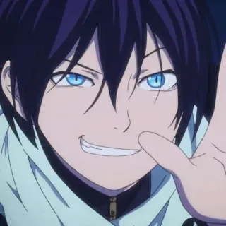 💎 5e79b7c6 Yato Noragami Anime, Personage, Manga, God telegram sticker
