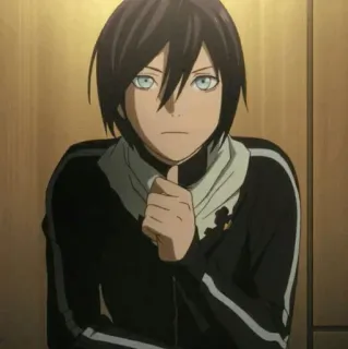 💎 cba07e30 Yato Noragami Anime, Manga, Yato, Noragami, God, Sjaal telegram sticker