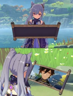 Кэ Цин - @Tg_stickersu telegram stickers