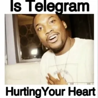 😏 1d507265 Is Telegram Hurting Your Heart Meme, Telegram, Desamor, Dolor telegram sticker