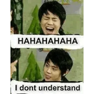 😏 30ec9436 HAHAHAHAHAHA
I dont understand Meme, Divertido, Expresión, Reacción, Confusión telegram sticker