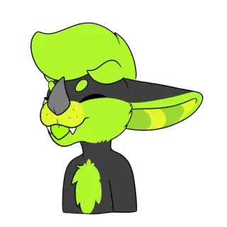 😝 88dd707a Фурри, Антропоморфный, Мультик, Животное, Милый, Персонаж telegram sticker