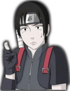 Naruto By @redaddi_coder telegram stickers