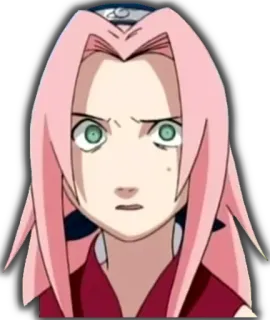 🤨 b530a918 Sakura Haruno Naruto Sakura, Naruto, Anime, Manga, Charakter, Ninja telegram sticker