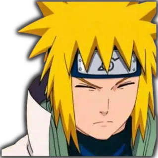 😣 d87e5faf Minato Namikaze Naruto Anime, Naruto, Minato Namikaze, Hokage, Charakter telegram sticker