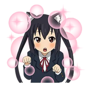 K-ON whatsapp stickers