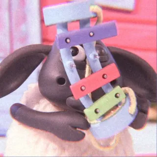 🧸 41f8a8e4 Shaun the Sheep pecora, cartone animato, animale, carino, intrattenimento whatsapp sticker