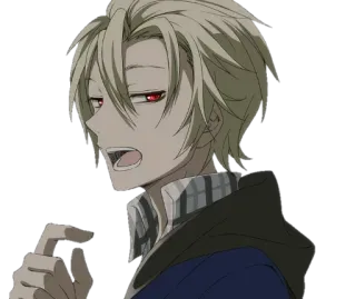 😎 83b7310e Anime, Masculino, Personaje, Dibujo animado, Ilustración telegram sticker