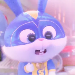 🐰 63e7fad4 Snowball The Secret Life of Pets кролик, зайчик, животное, мультик, милый, персонаж telegram sticker