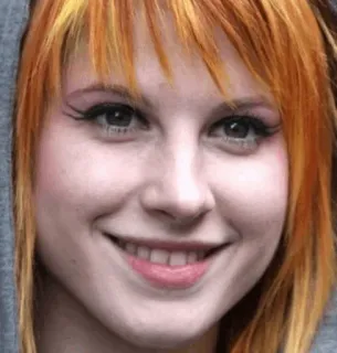 🌀 4889c1a7 女人, 肖像, 微笑, 脸, 人, 头发, 化妆 telegram sticker