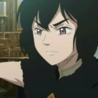 🔪 4fc763ae Nero Black Clover 애니메이션, 블랙 클로버, 네로, 캐릭터, 만화 telegram sticker