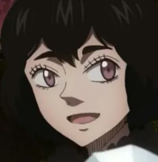 🔪 f192b1fb Nero Black Clover 애니메이션, 만화, 네로, 블랙 클로버, 만화 telegram sticker