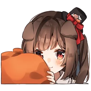 Кемомими девочки @Nyasticks telegram stickers