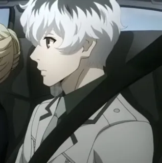 🥀 1f728da4 Kaneki Ken Tokyo Ghoul Anime, Tokyo Ghoul, Kaneki Ken, Pelo blanco, Personaje, Manga telegram sticker