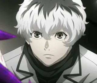 🥀 26c04802 Anime, Manga, Personaje, Retrato, Cara, Ghoul, Tokyo Ghoul telegram sticker