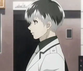 🥀 2a94e931 Ken Kaneki Tokyo Ghoul Anime, Tokyo Ghoul, Ken Kaneki, Ghoul, Manga, Pelo Blanco telegram sticker