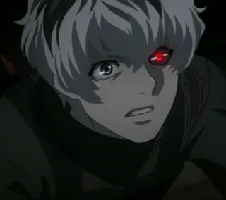 🥀 483ddf0a Ken Kaneki Tokyo Ghoul Anime, Ghoul, Kaneki, Tokyo Ghoul, Terror, Fantasía Oscura, Monstruo, Personaje telegram sticker