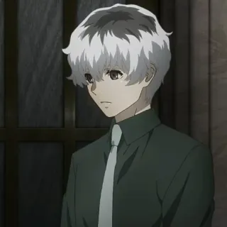 🥀 65ada573 Ken Kaneki Tokyo Ghoul Anime, Personaje, Retrato, Manga, Ghoul, Tokyo Ghoul, Kaneki telegram sticker