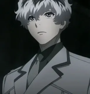 🥀 7a1b533e Haise Sasaki Tokyo Ghoul Anime, Manga, Personaje, Retrato, Haise Sasaki, Tokyo Ghoul telegram sticker