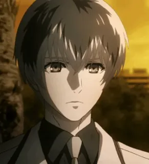 🥀 8d639f59 Haise Sasaki Tokyo Ghoul Anime, Manga, Personaje, Haise Sasaki, Tokyo Ghoul, Serio, Retrato telegram sticker