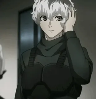 🥀 eecb7eee Haise Sasaki Tokyo Ghoul Anime, Manga, Ghoul, Personaje, Haise Sasaki, Tokyo Ghoul telegram sticker