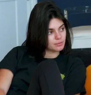 🤍 d4a5f0a5 Kendall Jenner 여자, 유명인, 사람, 모델, 갈색 머리 telegram sticker