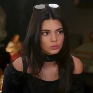 ✨ 8bd47d97 Kendall Jenner знаменитость, модель, женщина, человек, солнцезащитные очки whatsapp sticker