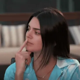 💕 d04be7a1 Kendall Jenner kobieta, osoba, portret, reality show telegram sticker