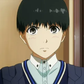 🕸 e0c6d193 Ken Kaneki Tokyo Ghoul Anime, Tokyo Ghoul, Ken Kaneki, Mangá, Desenho animado, Animação, Animação japonesa whatsapp sticker