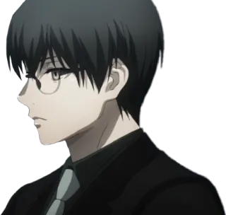😐 93757586 Arima Kishou Tokyo Ghoul Anime, Personaje, Gafas, Traje, Arima, Kishou telegram sticker