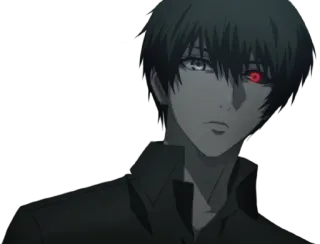 👁 ead1ee9b Ken Kaneki Tokyo Ghoul Anime, Ghoul, Ken Kaneki, Tokyo Ghoul, Ghoul de un ojo telegram sticker