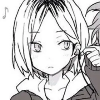 🐱 dc1727b3 Kozume Kenma Haikyuu!! อนิเมะ, มังงะ, การ์ตูน, แฟนอาร์ต, ไฮคิว!!, เค็นมะ โคซุเมะ telegram sticker