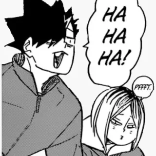 🐱 e92106e6 HAHA HA! การ์ตูน, มังงะ, อนิเมะ, หัวเราะ, ตลก telegram sticker