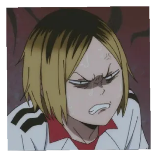 🍁 227b7169 Kenma Kozume Haikyuu!! anime, haikyuu, kenma kozume, bóng chuyền, tức giận, buồn bã, khó chịu telegram sticker