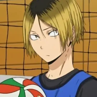 🏐 06d88a73 Kenma Kozume Haikyuu!! Anime, Voleibol, Kenma, Kozume whatsapp sticker