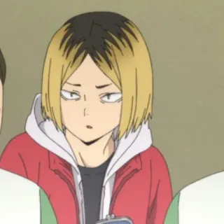 🏐 0a0beb35 Kozume Kenma Haikyuu!! Anime, Personaje, Kenma, Haikyuu, Manga whatsapp sticker