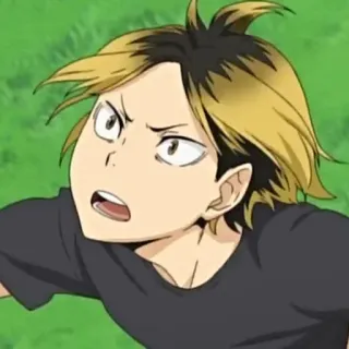 🏐 12e93686 Kozume Kenma Haikyuu!! Anime, Kenma, Haikyuu, Voleibol, Deporte whatsapp sticker