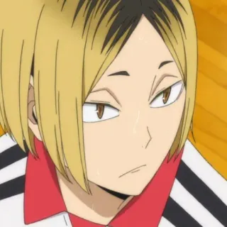 🏐 1f112e80 Kozume Kenma Haikyuu!! Anime, Manga, Kenma, Kozume, Haikyuu, Voleibol, Colocador whatsapp sticker