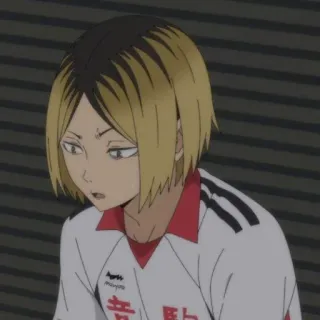 🏐 24299b2c Kozume Kenma Haikyuu!! Anime, Voleibol, Kenma, Kozume, Haikyuu whatsapp sticker