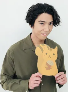 🤓 d1cb3354 กระรอก, สัตว์, น่ารัก, ผู้ชาย, ภาพเหมือน telegram sticker