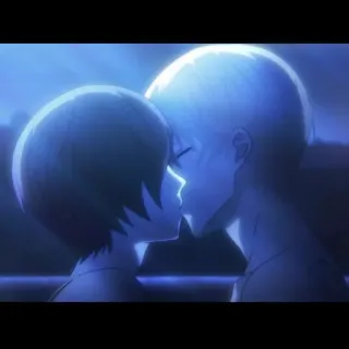 💋 ae03d0d4 亲吻, 浪漫, 动漫 telegram sticker