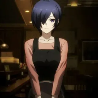 ❤️ c42fb6bf Touka Kirishima Tokyo Ghoul 动漫, 漫画, 东京喰种, 雾岛董香, 喰种, 角色 telegram sticker