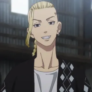 👑 f9d5249c Ken Ryuguji Tokyo Revengers Anime, Karakter, Ken Ryuguji, Tokyo Revengers, Manga telegram sticker