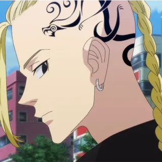 👑 fc3a7ce4 Draken Tokyo Revengers Anime, Karakter, Tato, Draken, Tokyo Revengers, Fanart telegram sticker