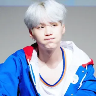 🍂 a163f87c Suga kpop, bts, suga, min yoongi, cantante, música, ídolo whatsapp sticker