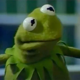 Kermit The Frog - 3 whatsapp stickers