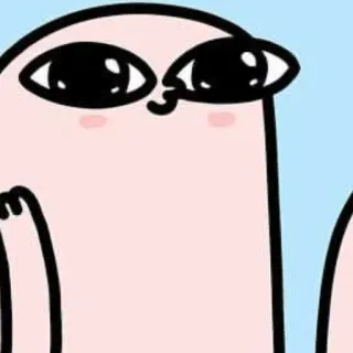 ❤ d74c2d62 ブロブ, 漫画, 面白い, かわいい, キャラクター telegram sticker