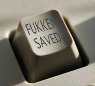 📥 12858a37 FUKKEN SAVED 불쾌한, 욕설, 키보드, 저장됨, 밈 telegram sticker