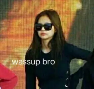 😎 080bf85e wassup bro Meme, ¿Qué pasa?, Bro, Gafas de sol, Guay whatsapp sticker